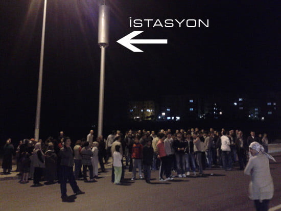 Kayaşehir'de baz istasyonu eylemi