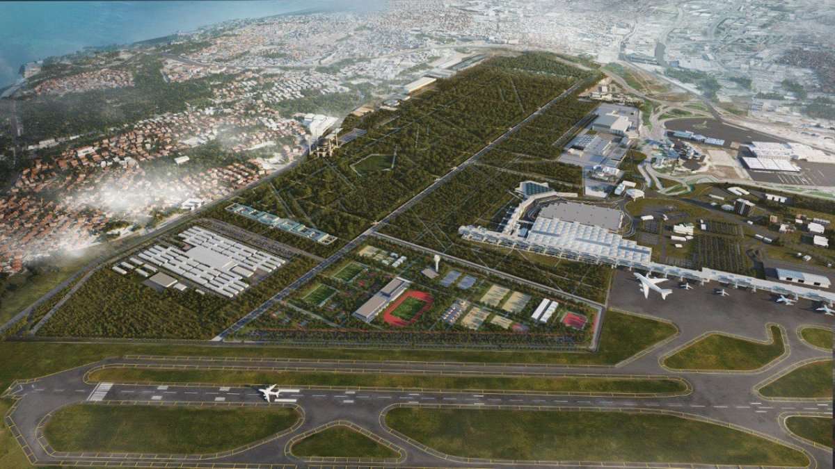 Atatürk Havalimanı Millet Bahçesi İstanbul’a nefes aldıracak