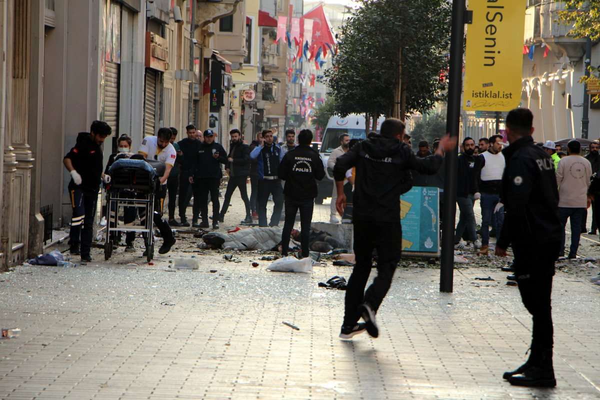 Taksim'de patlama